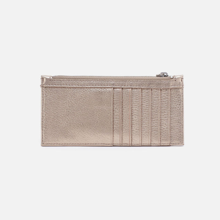 Hobo Carte Card Case - Cameo Quartz Metallic Leather