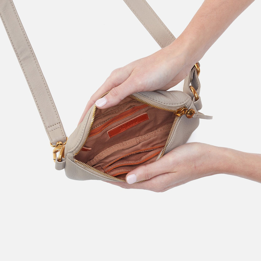 Hobo Fern Belt Bag - Taupe Pebbled Leather