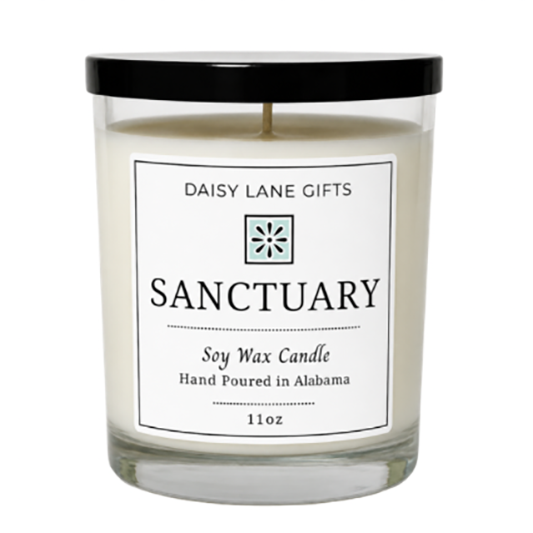 Daisy Lane Gifts 11oz Glass Jar Candle - Sanctuary