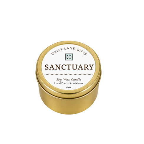 Daisy Lane Gifts 4oz Gold Tin - Sanctuary