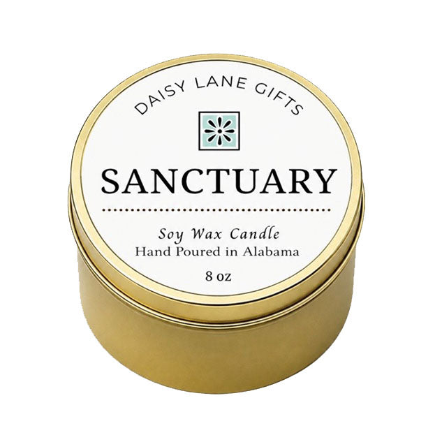 Daisy Lane Gifts 8oz Gold Tin - Sanctuary