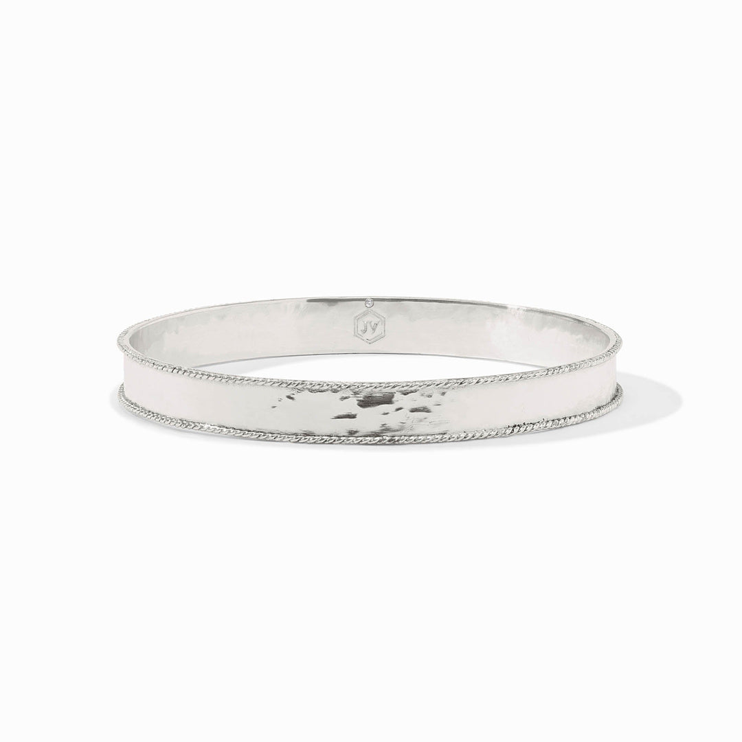 Julie Vos Savoy Bangle - Silver/Small