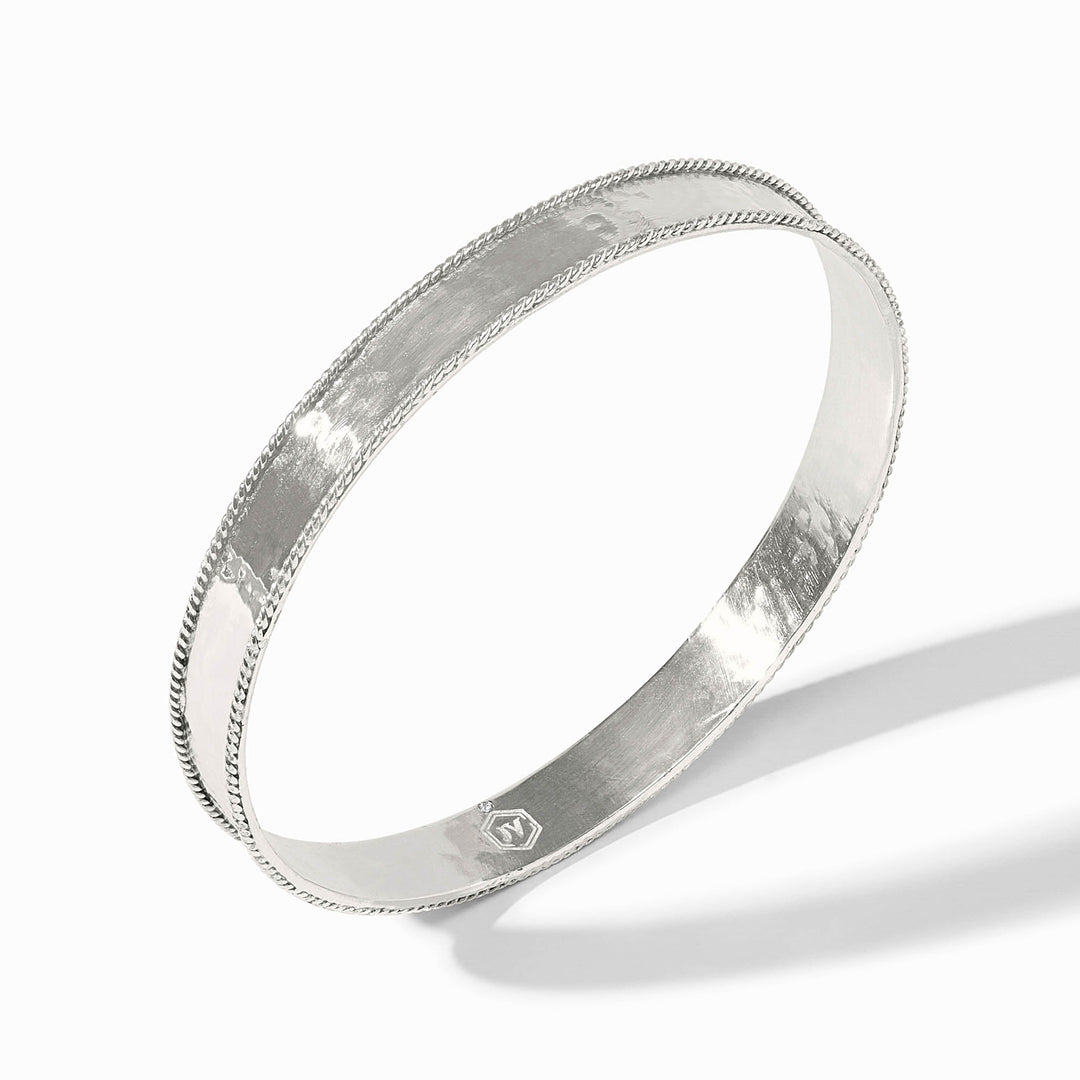 Julie Vos Savoy Bangle - Silver/Small