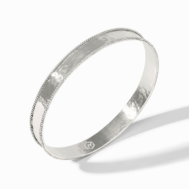 Julie Vos Savoy Bangle - Silver/Small