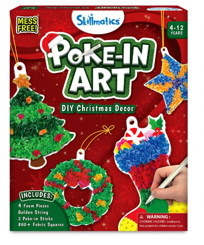 Skillmatics Poke In Art - Christmas