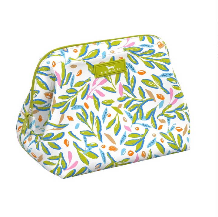 Scout Little Big Mouth Makeup Bag - Olive or Twist