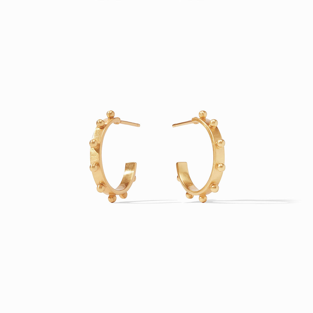 Julie Vos SoHo Hoop Earrings - Gold/Small