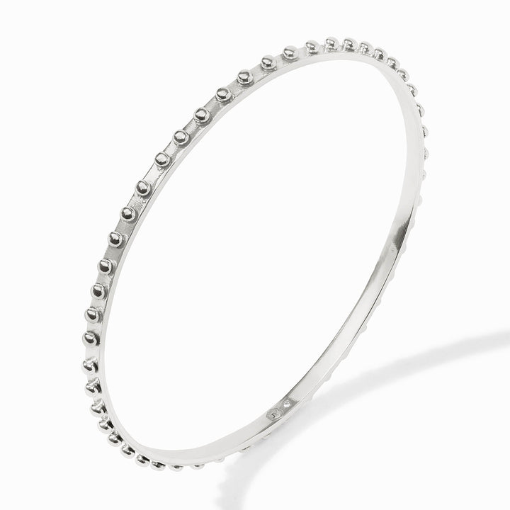 Julie Vos SoHo Bangle - Silver/Small