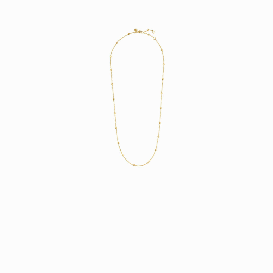 Julie Vos Solara Delicate Station Necklace - Gold/24in/OS