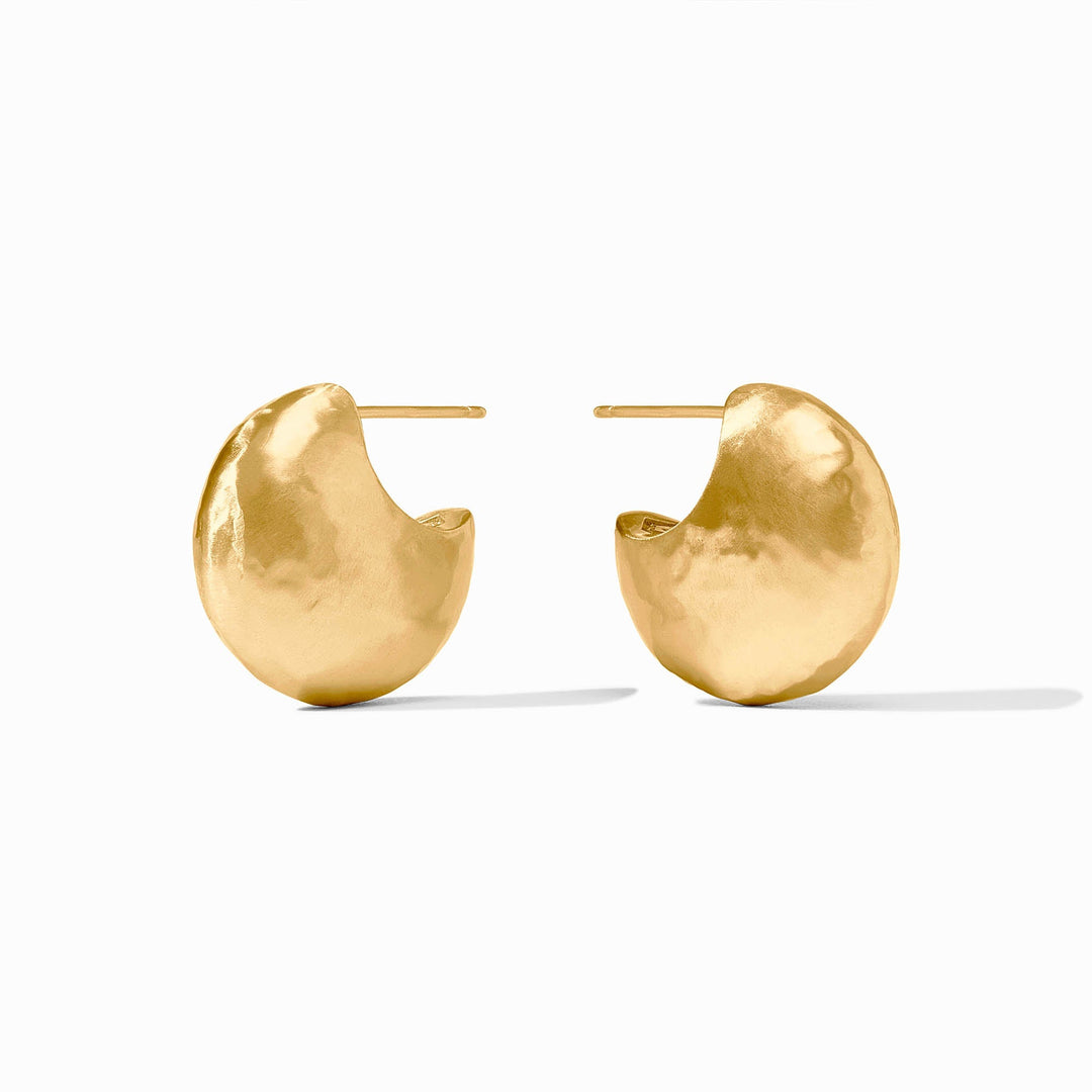 Julie Vos Solara Hoop Earrings - Gold/Small