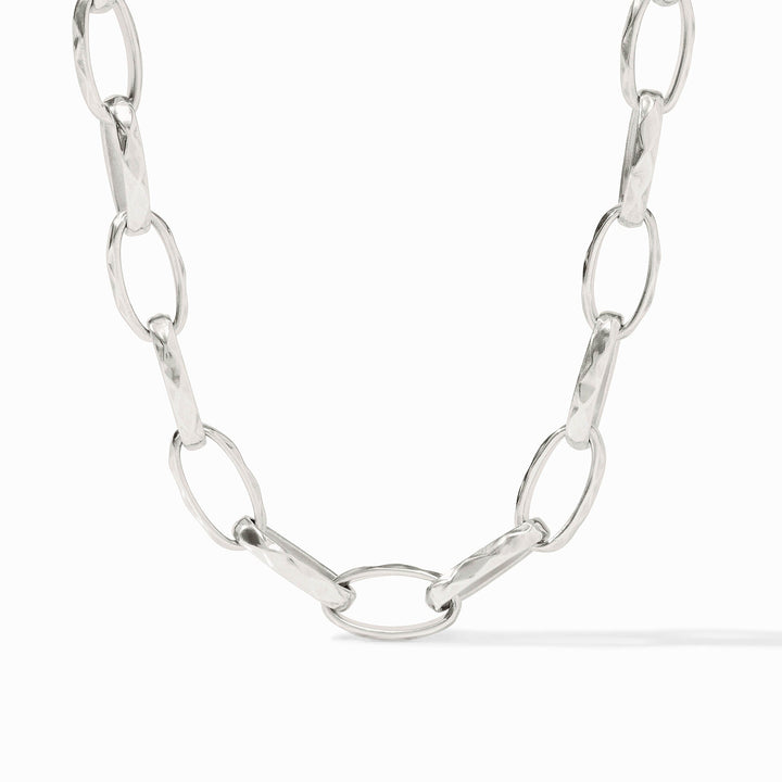 Julie Vos Solara Link Necklace - Silver/OS