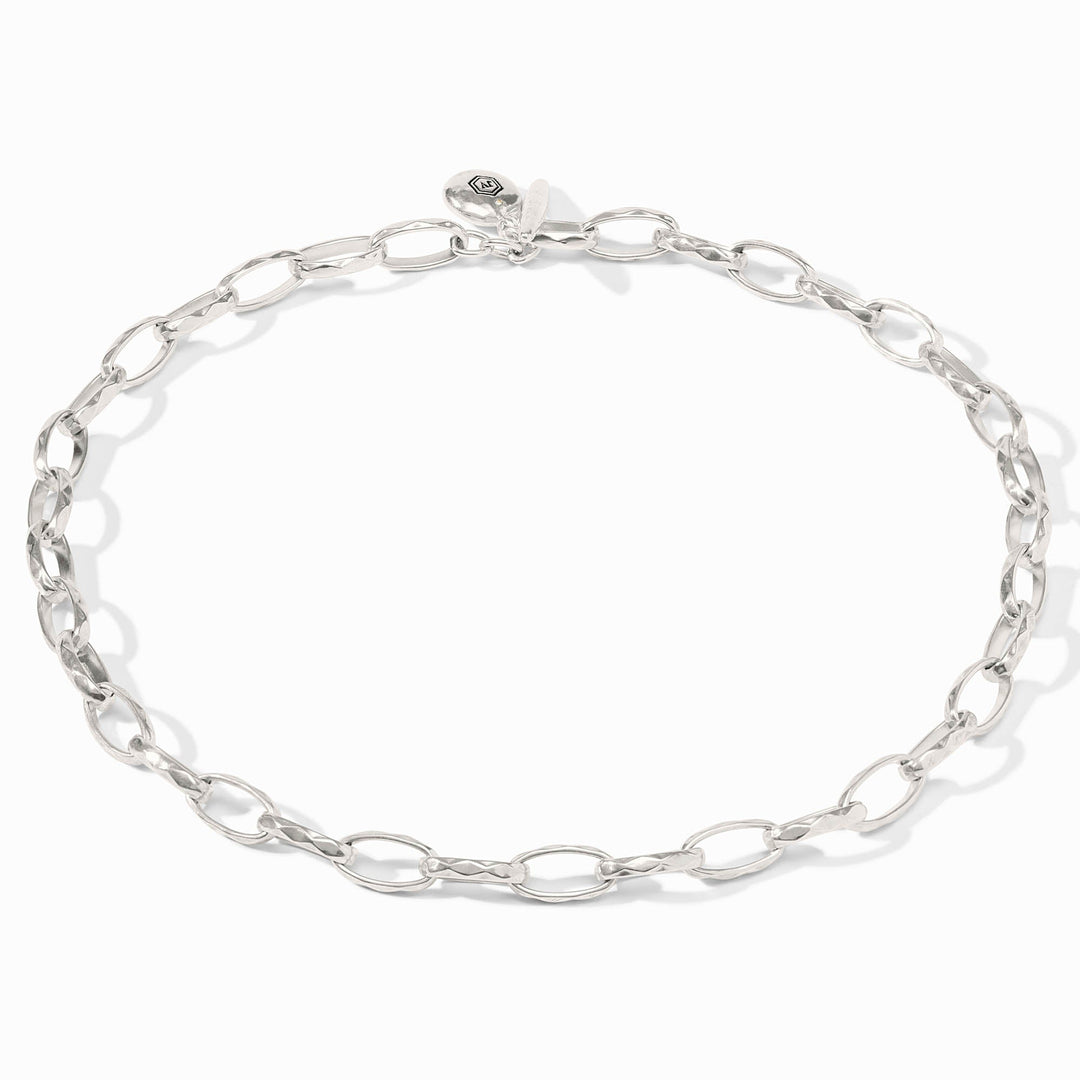 Julie Vos Solara Link Necklace - Silver/OS