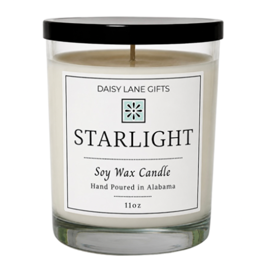 Daisy Lane Gifts 11oz Glass Jar Candle - Starlight