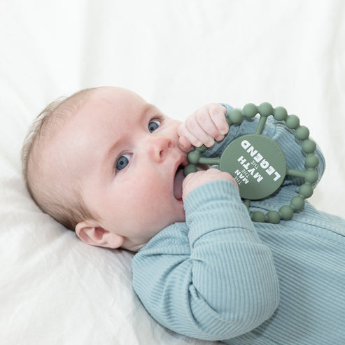 Bella Tunno Happy Teether - Man Myth Legend