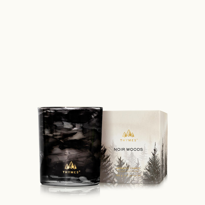 Thymes Aromatic Candle - Noir Woods 6.5 oz net wt / 185 g