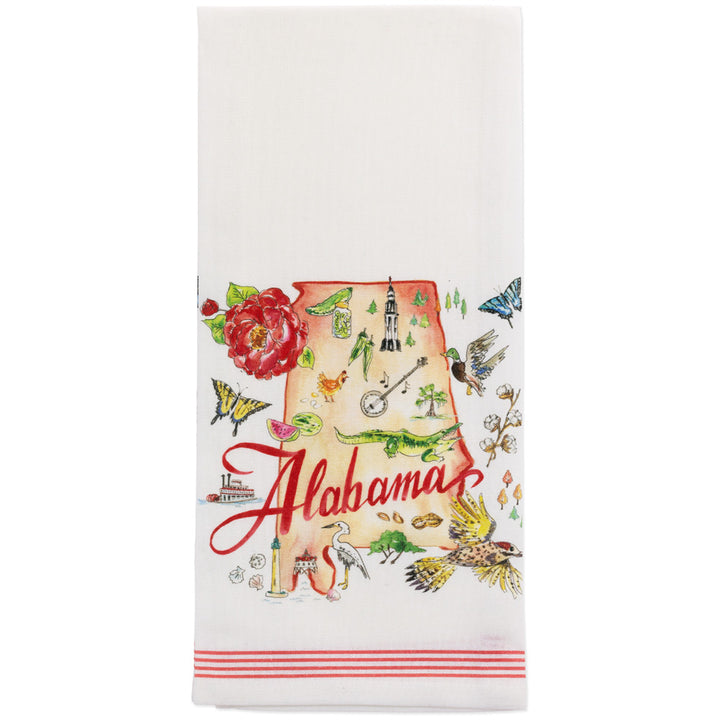 Boston International Tea Towel Set (2) - Alabama