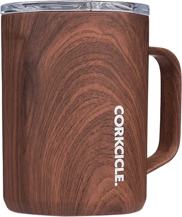 Corkcicle Coffee Mug with Alabama Crimson Tide Primary Logo - Walnut