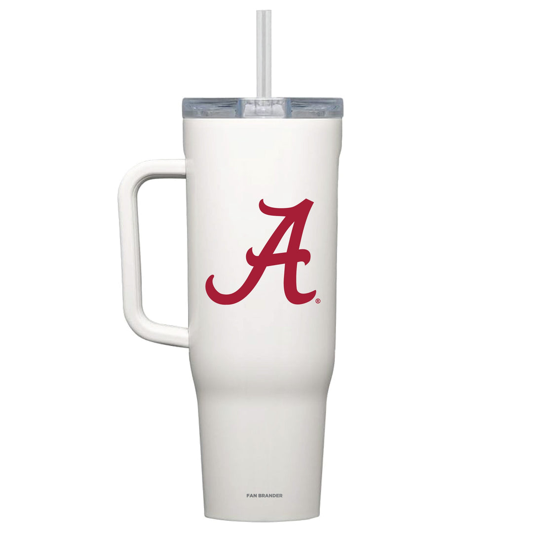 Corkcicle Cruiser 40oz Tumbler with Alabama Crimson Tide Alabama A