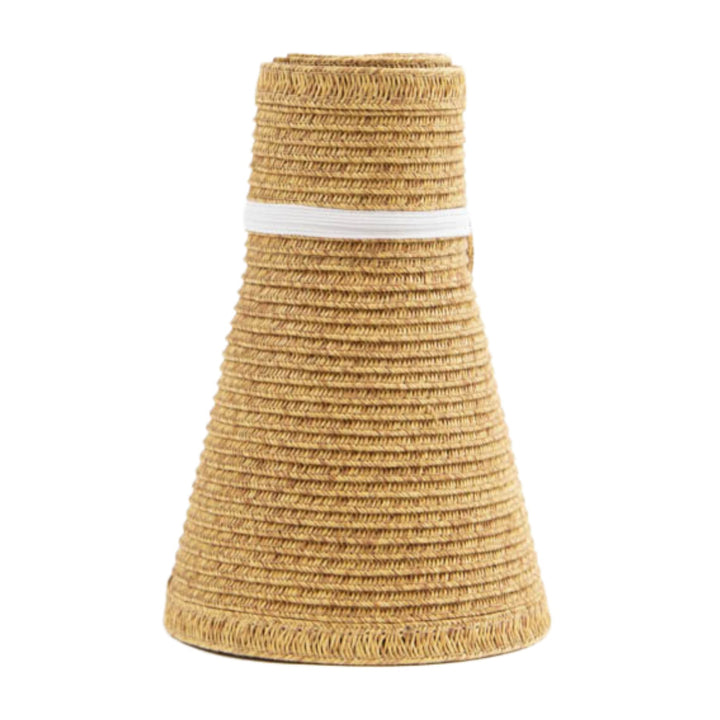 San Diego Hat Company Signature Women's Ultrabraid Large Brim Visor - Coffee
