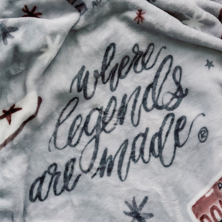 Gracefully Made Art University of Alabama Flannel Fleece Blanket