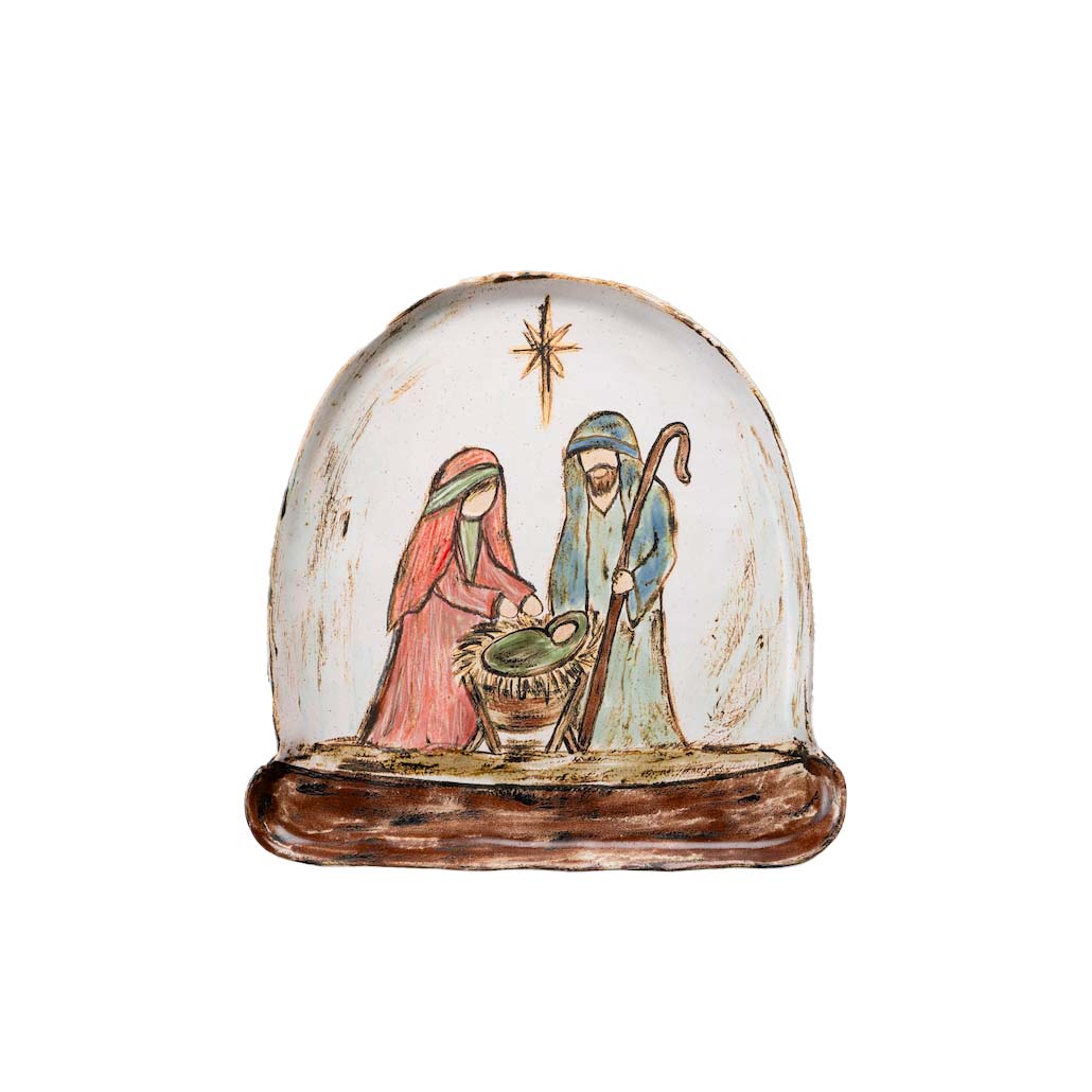 Etta B Nativity Snow Globe