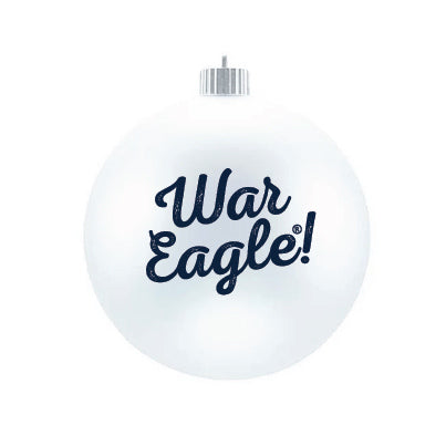 Valiant Gifts Auburn Spirit Glass Ball Ornament