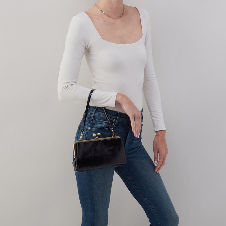 Hobo Lauren Frame Crossbody - Cashmere Polished Leather