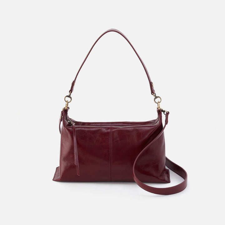 Hobo Avon Shoulder Bag - Winterberry Polished Leather