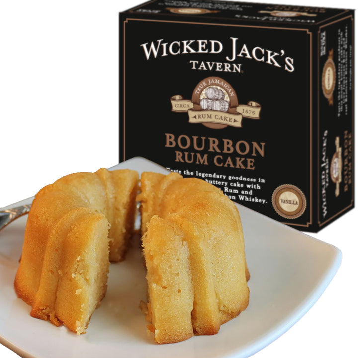 Wicked Jack's Tavern® Bourbon Vanilla  Rum Cake -20 oz (Serves 10)