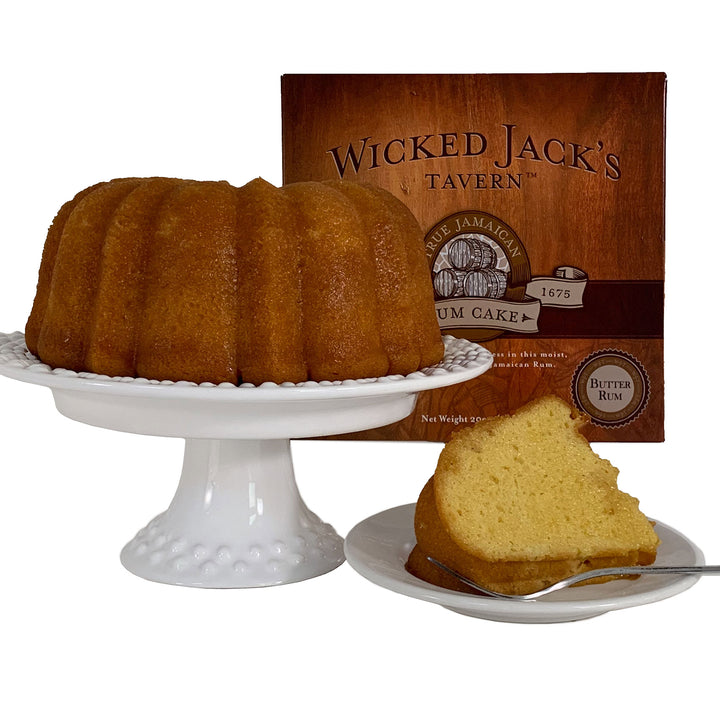 Wicked Jack's Tavern® Jamaica Butter Rum Cake - 20 oz (Serves 10)