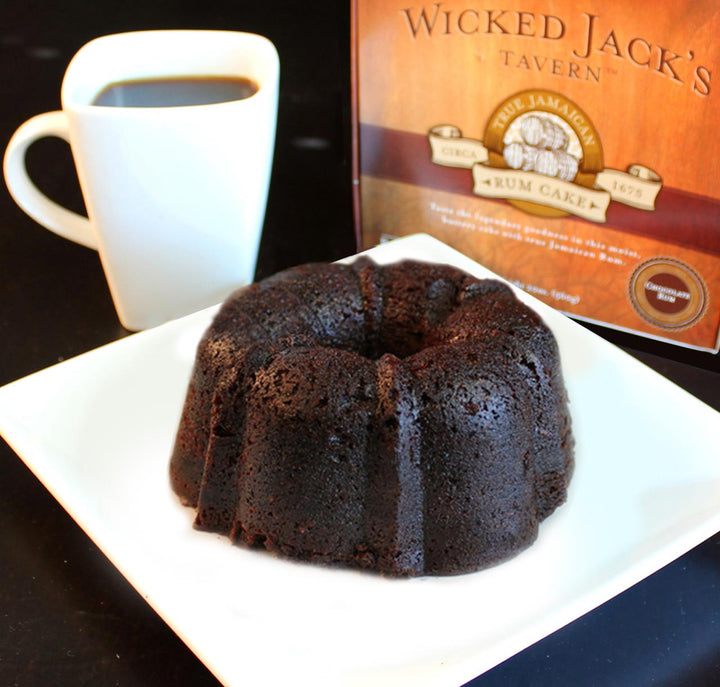 Wicked Jack's Tavern® Jamaica Chocolate Rum Cake - 4 oz (Serves 1)