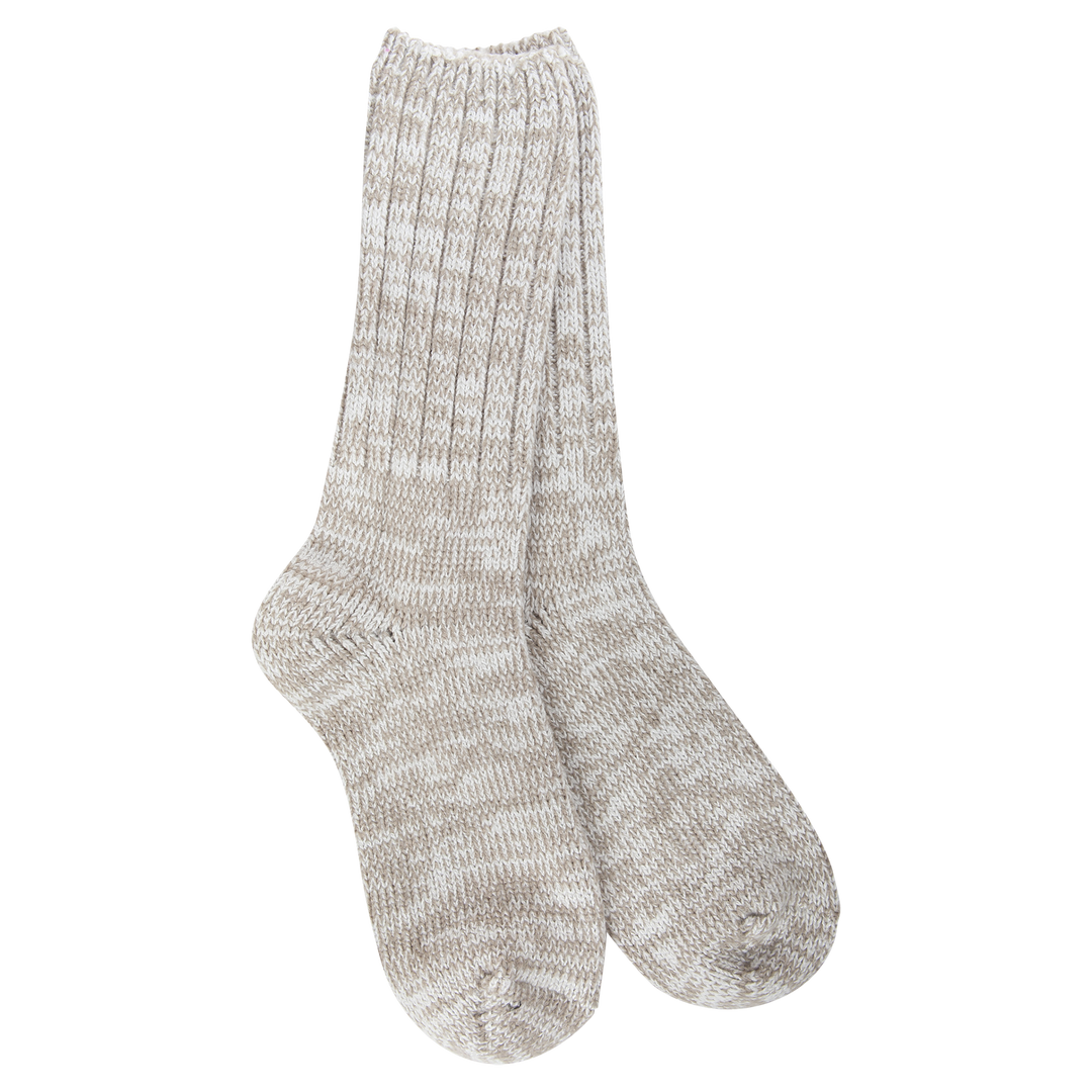 World's Softest Socks Weekend Ragg Crew - Mushroom