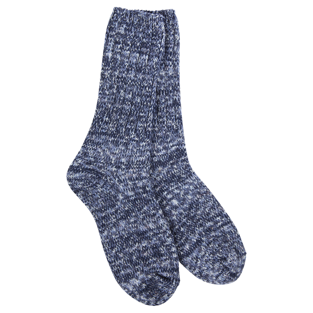 World's Softest Socks Weekend Ragg Crew - Denim