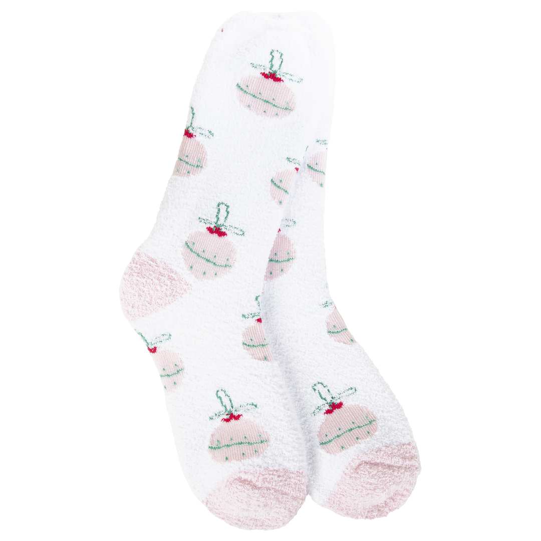 World's Softest Socks Holiday Cozy Crew - Ornament Ball