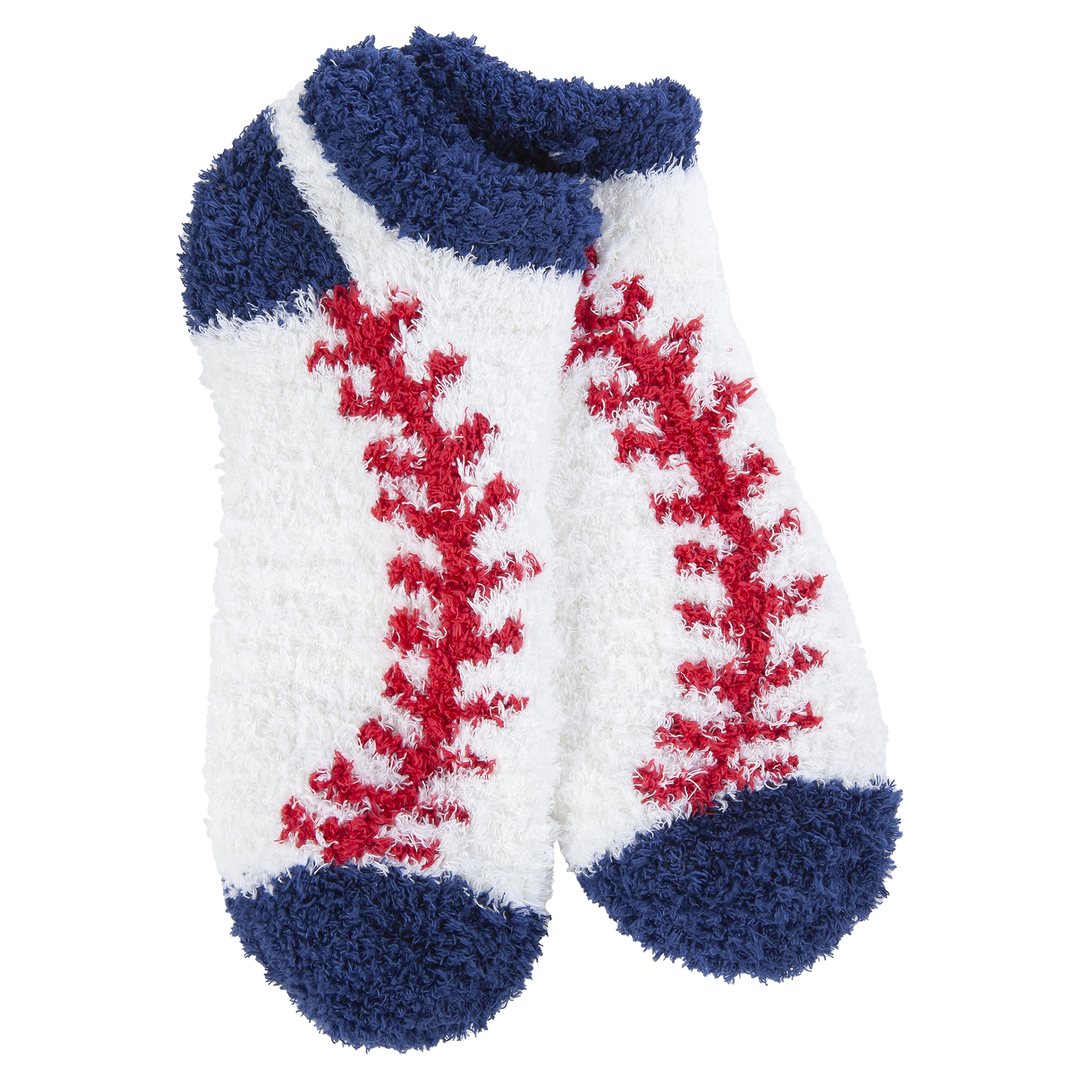 World's Softest Socks Cozy Low - Baseball