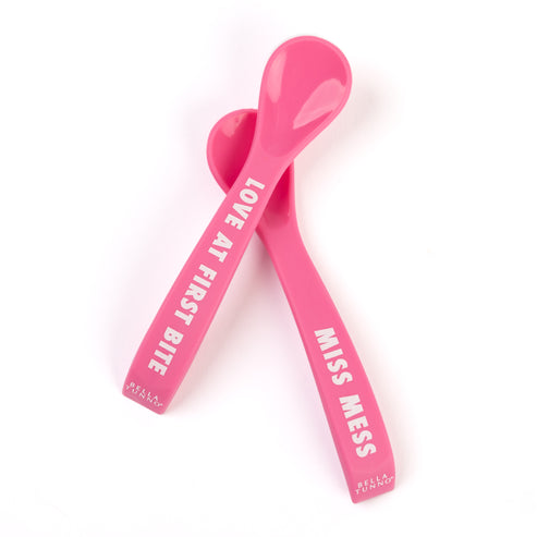 Bella Tunno Wonder Spoon Set - Love First Bite Miss Mess