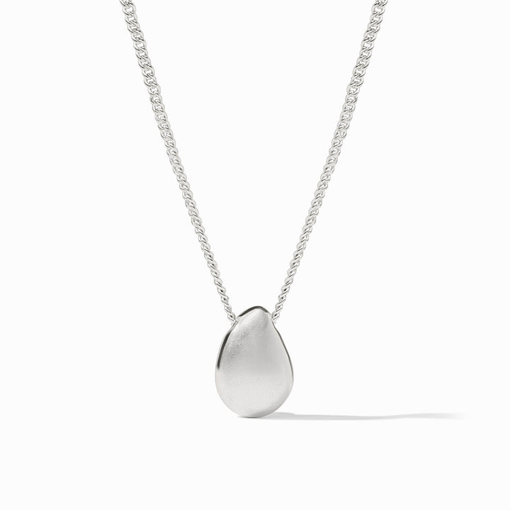 Julie Vos Wave Delicate Necklace - Silver