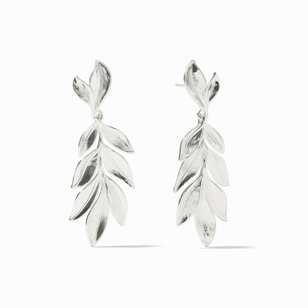 Julie Vos Willow Statement Earrings - Silver/OS