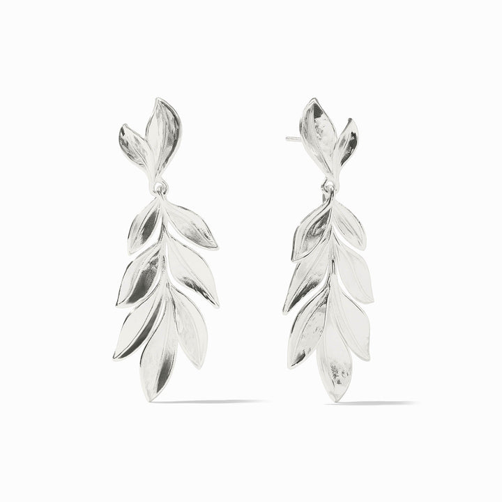 Julie Vos Willow Statement Earrings - Silver/OS