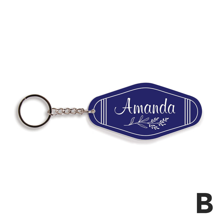 PGD Vintage Keychain - Blue w/Personalization