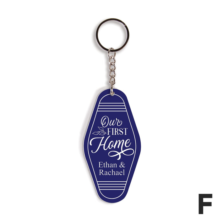 PGD Vintage Keychain - Blue w/Personalization