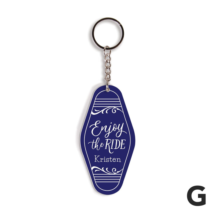 PGD Vintage Keychain - Blue w/Personalization