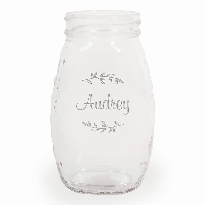 PGD Flower Vase Jar w/Personalization