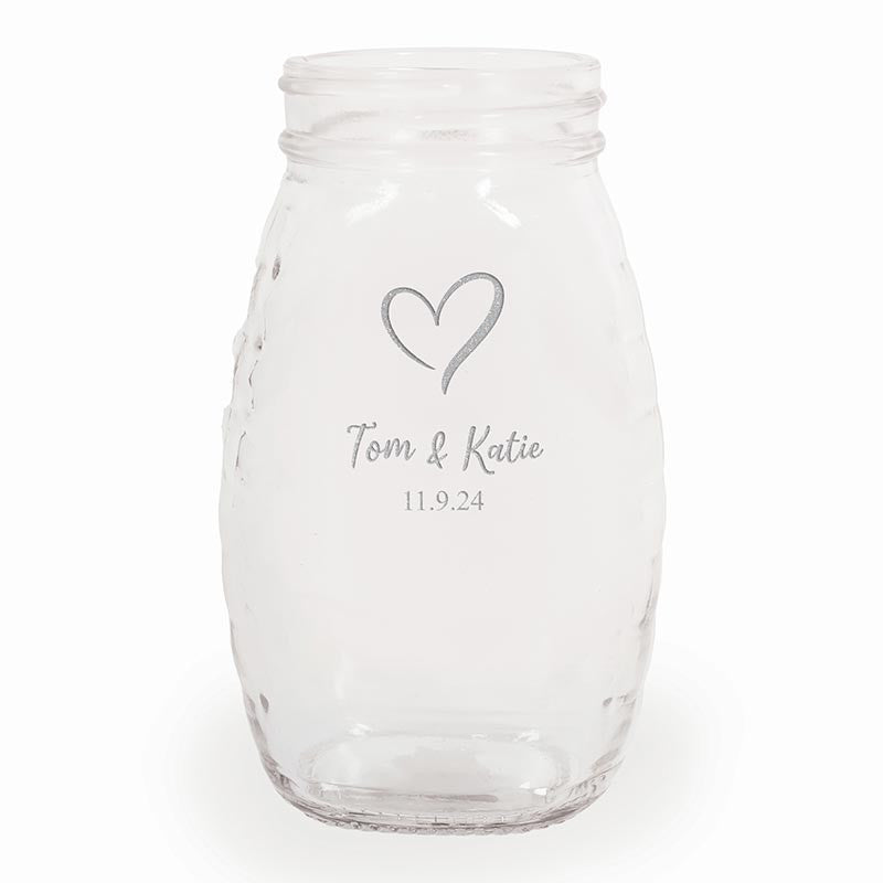 PGD Flower Vase Jar w/Personalization