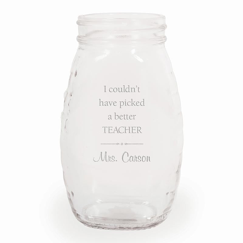 PGD Flower Vase Jar w/Personalization