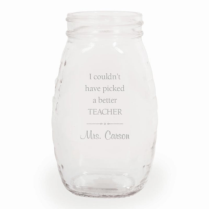 PGD Flower Vase Jar w/Personalization
