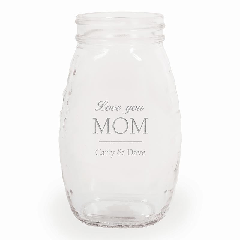 PGD Flower Vase Jar w/Personalization