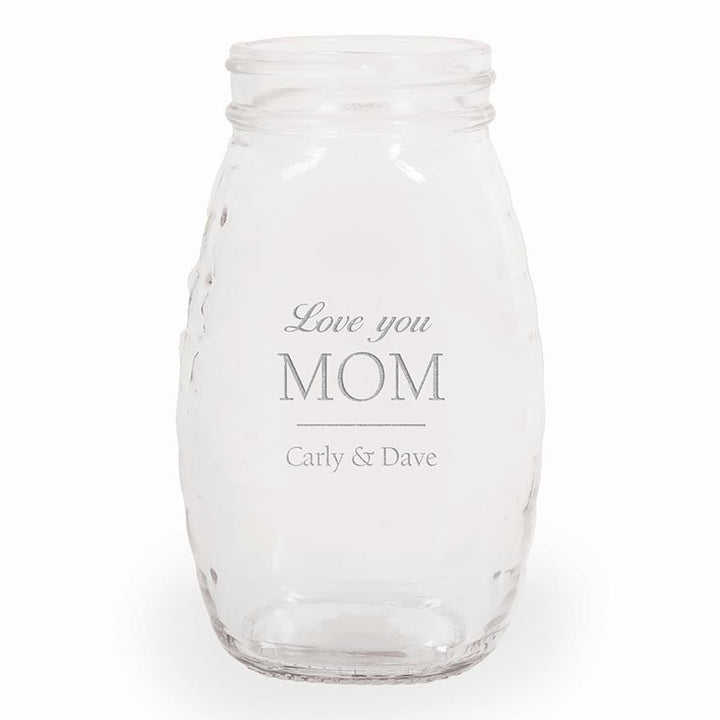 PGD Flower Vase Jar w/Personalization