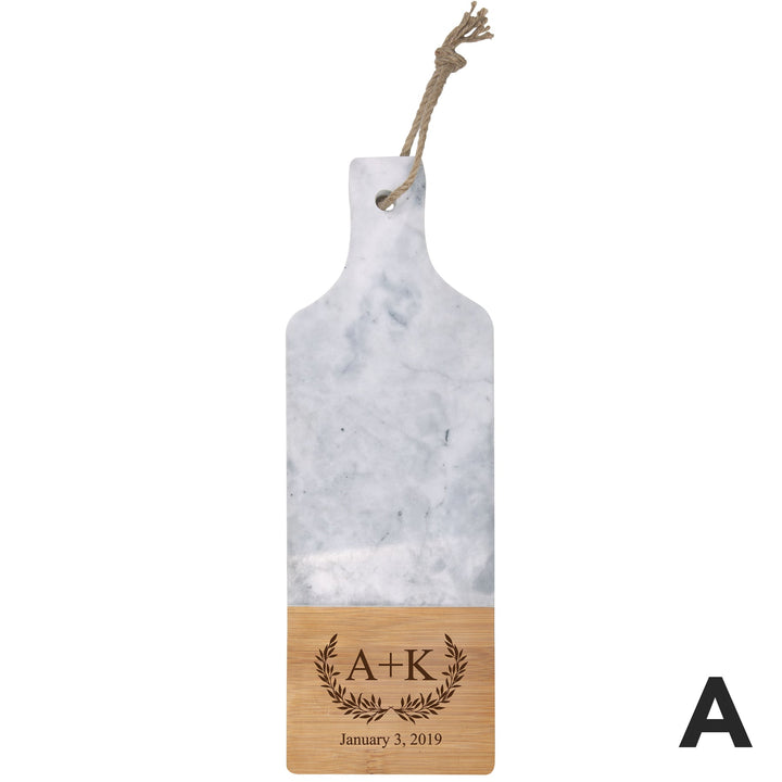 PGD Serving Board - Marble Bamboo w/Personalization