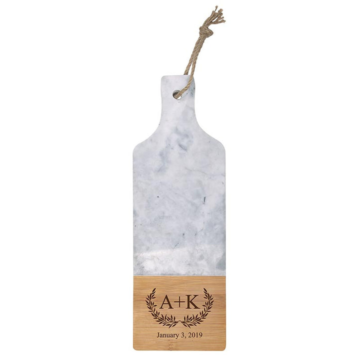 PGD Serving Board - Marble Bamboo w/Personalization